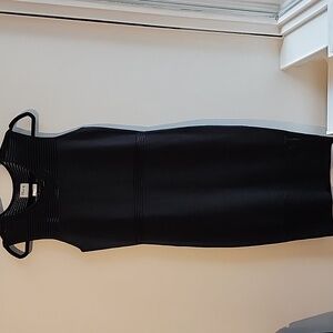 NEVER WORN Clove Black Knit Sleeveless Midi Dress.  Size XL.